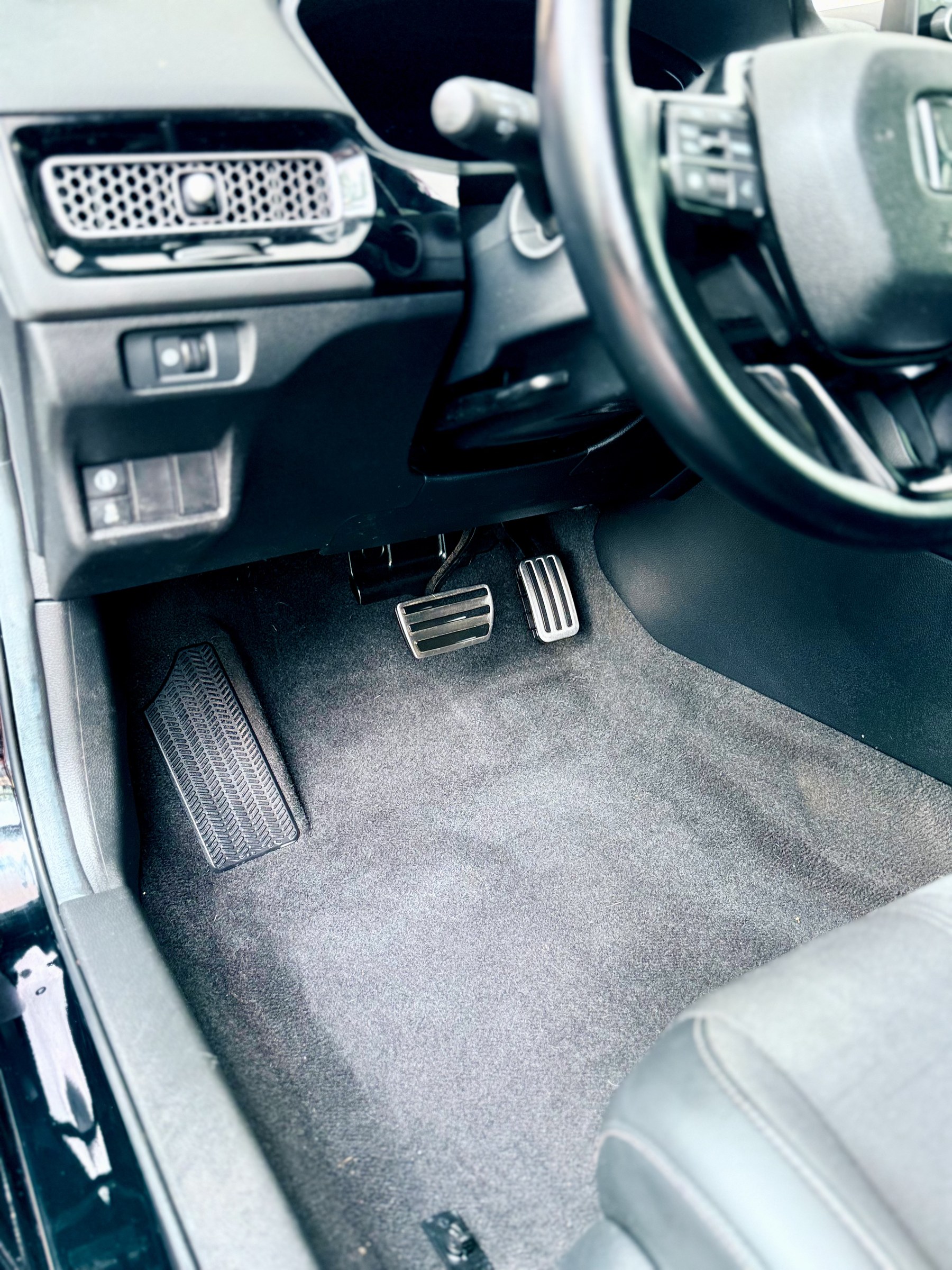 Detailed dashboard and center console